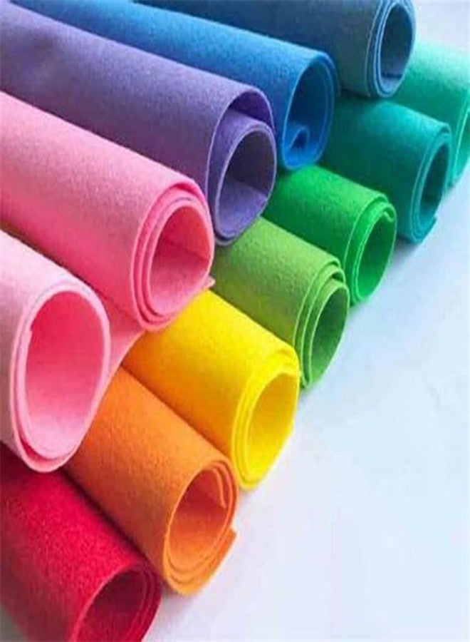 CANVASS قماش لباد صلب (قاسٍ) مقاس 44 بوصة × 36 بوصة، متر كامل، يستخدم في الفنون والحرف اليدوية، والقصاصات، والديكورات، والمشاريع المدرسية، والأعمال اليدوية، إلخ (أزرق ملكي) - Image 4